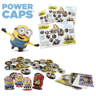 VYSTREĽOVAČE DISKOV MINIONS POWER CAPS FUN PACK (100 ks)