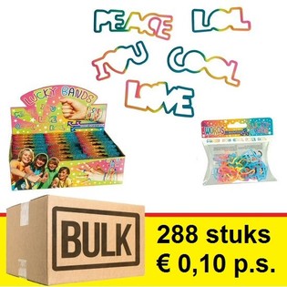 ***VEĽKOOBCHODN&Aacute; PONUKA*** N&Aacute;RAMKY LUCKY BANDS PRE DETI - MODEL: SLOV&Aacute; (288 ks)