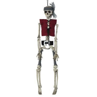 Z&aacute;vesn&yacute; kostlivec pir&aacute;t 40 cm (6 ks) - Veľkoobchod Halloween
