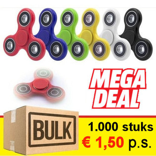 ***MEGA PONUKA*** FIDGET SPINNERS / HAND SPINNERS (1 000 ks)