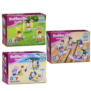 STAVEBNICA BRICKS - DIEVČENSK&Aacute; S&Eacute;RIA (24 ks)