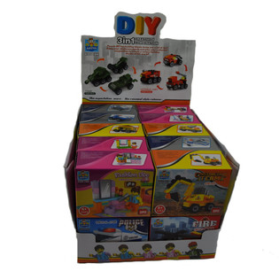 STAVEBN&Eacute; KOCKY BRICKS - MIX S&Eacute;RIA V DISPLAYI (20 ks)