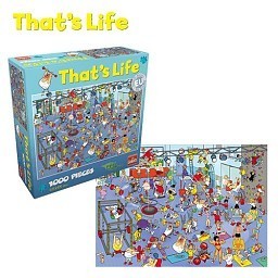 Puzzle That&rsquo;s Life - Posilňovňa, 1000 dielikov (1 ks)