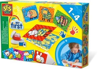 SES My First - Moje prv&eacute; karty na maľovanie prstami (1 ks)