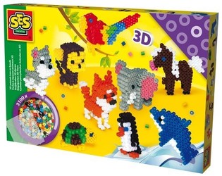 SES Zažehľovacie kor&aacute;lky 3D Zvieratk&aacute; (1 ks)