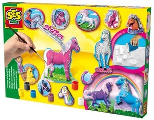 SES Odlite si a vymaľujte - Fantazijn&eacute; kone (1 ks)