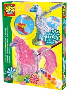 SES Odlievanie a maľovanie - K&ocirc;ň s hrivou (1 ks)