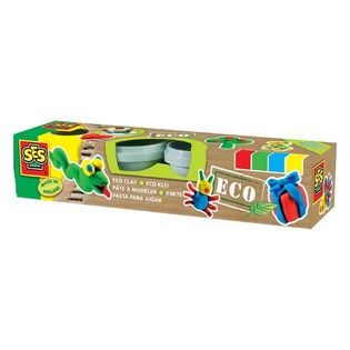 Modelovacia hmota Ses ECO - 4 z&aacute;kladn&eacute; farby (1 ks)