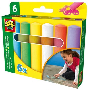 SES Kriedy na chodn&iacute;k 6 ks (1 ks)