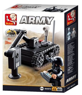 Sluban Army M&iacute;novka 8 v 1 M38-B0587D (1 ks)