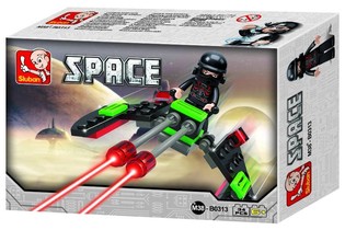 Sluban Space Fighter M38-B0313 Vesm&iacute;rna St&iacute;hačka (1 ks)