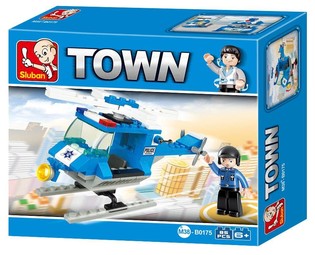 Policajn&yacute; vrtuľn&iacute;k Sluban M38-B0175 (1 ks)