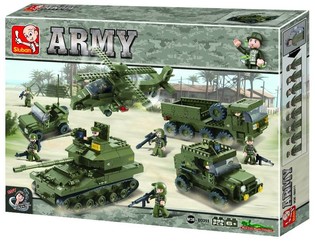 Stavebnica Sluban Army M38-B0311 (1001 dielov)