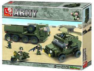 Sluban Army Z&aacute;sobovacia jednotka M38-B0307 (1 ks)