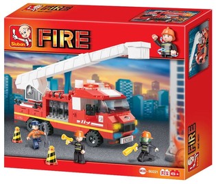 Sluban Hasičsk&eacute; auto s rebr&iacute;kom M38-B0221 (1 ks)