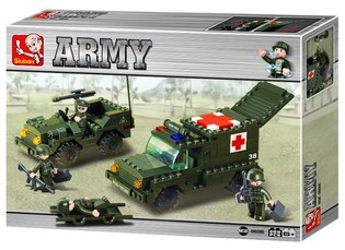 Vojensk&aacute; sanitka Sluban M38-B6000 (1 ks)