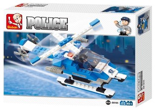Sluban Policajn&yacute; vrtuľn&iacute;k M38-B0185 (1 ks)