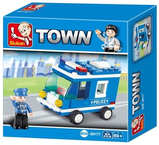 Sluban Policajn&yacute; autobus M38-B0177 (1 ks)