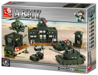 Sluban Arm&aacute;dny Hlavn&yacute; stan M38-B7100 (1 ks)