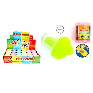 Putty Slime Ne&oacute;nov&eacute; Farby v Displeji (24 ks)