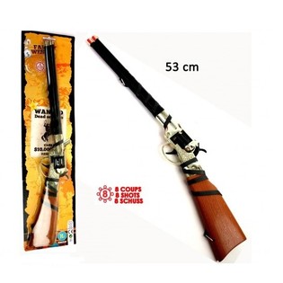 VEĽK&Aacute; KOVBOJSK&Aacute; PI&Scaron;TOĽ NA KAPSLE, 8 R&Aacute;N, 53 CM (12 ks)