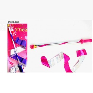Mažoretkov&aacute; palica so stuhou Twirling, 51 cm (24 ks)