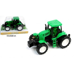 Traktor na zotrvačn&iacute;k na blistri, 14 cm (12 ks)