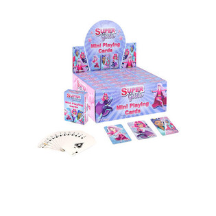 MINI HRACIE KARTY &ndash; MODEL: SUPER GIRLS V DISPLAYI (24 ks)