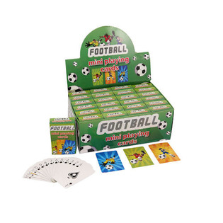 MINI HRACIE KARTY &ndash; MODEL: FUTBAL V DISPLEJI (24 ks)