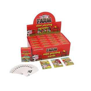 MINI HRACIE KARTY &ndash; MODEL FARMA V DISPLEJI (24 ks)