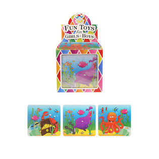 PUZZLE &ndash; SEA LIFE, 13 x 12 cm, V DISPLAYI (108 ks)