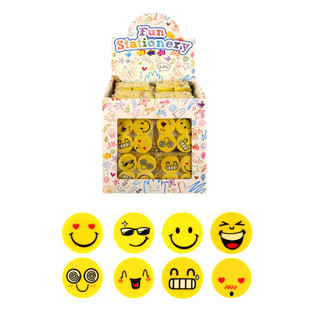 MODEL G&Uacute;M: 4-DIELNA SADA SMILEY G&Uacute;M V DISPLEJI (120 ks)