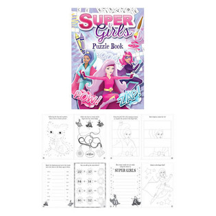 KNIHA S H&Aacute;DANKAMI SUPER GIRLS (48 ks)