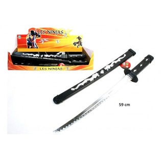 Veľk&yacute; ninja meč v stojane (12 ks)