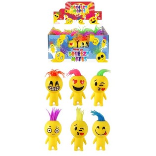 Svietiace B&aacute;biky Squeezy Smiley v Displayi (12 ks)