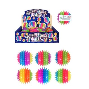 VEĽK&Eacute; NE&Oacute;NOV&Eacute; SVIETIACE SK&Aacute;KACIE LOPTIČKY SPIKEY, 7,5 cm. V DISPLAYI (12 ks)