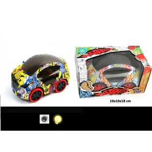 Bump & Go Graffiti Auto so Svetlom a Zvukom (6 ks)