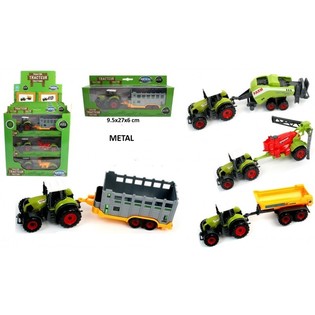 SET TRAKTOROV DIE CAST V DISPLEJI (12 ks)