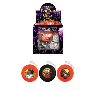 HALLOWEEN - JO-JO PRE DETI &Oslash; 3,8 CM V DISPLAYI (72 ks)
