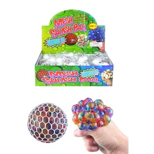 ANTISTRESOV&Aacute; SQUISHY LOPTIČKA &ndash; VIACFAREBN&Aacute; (12 ks)