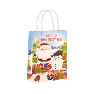 Darčekov&eacute; Ta&scaron;ky MERRY CHRISTMAS 14x21x7 cm (24 ks)