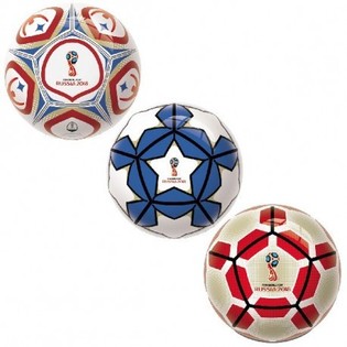 Futbalov&eacute; lopty MS &Oslash;14 cm. (12 ks.)