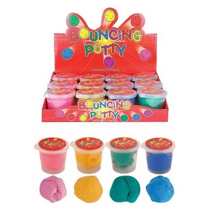 Sk&aacute;kacia hmota Bouncing Putty v displeji (12 ks)