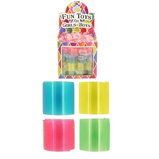 Mini farebn&eacute; &scaron;pir&aacute;ly &Oslash; 3 cm v displeji (72 ks)