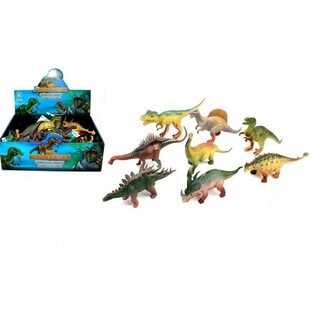 MIX DINOSAURY, CCA 17 CM VYSOK&Eacute; V DISPLEJI (16 ks)