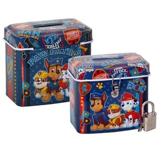 Pokladnička PAW PATROL so Z&aacute;mkom (6 ks)