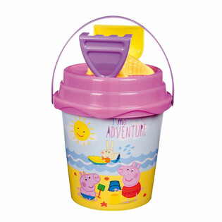 Veľk&yacute; 5-dielny Pl&aacute;žov&yacute; Set Peppa Pig (6 ks)