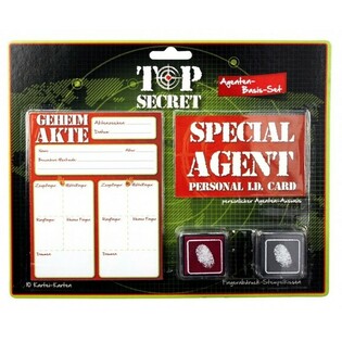 TOP SECRET &ndash; &Scaron;PECI&Aacute;LNY AGENT, SADA NA ODTLAČKY PRSTOV (12 ks)