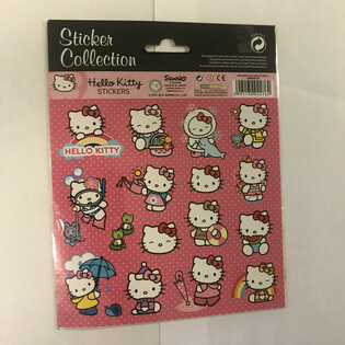 VEıK&Eacute; H&Aacute;RKY N&Aacute;LEPIEK HELLO KITTY, 20x16 cm (10 ks)