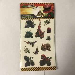 N&Aacute;LEPKY: DINOTRUX, rozm. 20 x 10 cm (10 ks)
